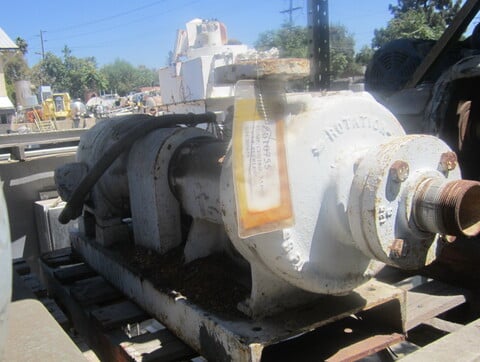 18 GPM, Peerless #DL, Carbon Steel centrifugal pump, 7.5 HP, 1.5" inlet, 2" outlet - Image 1