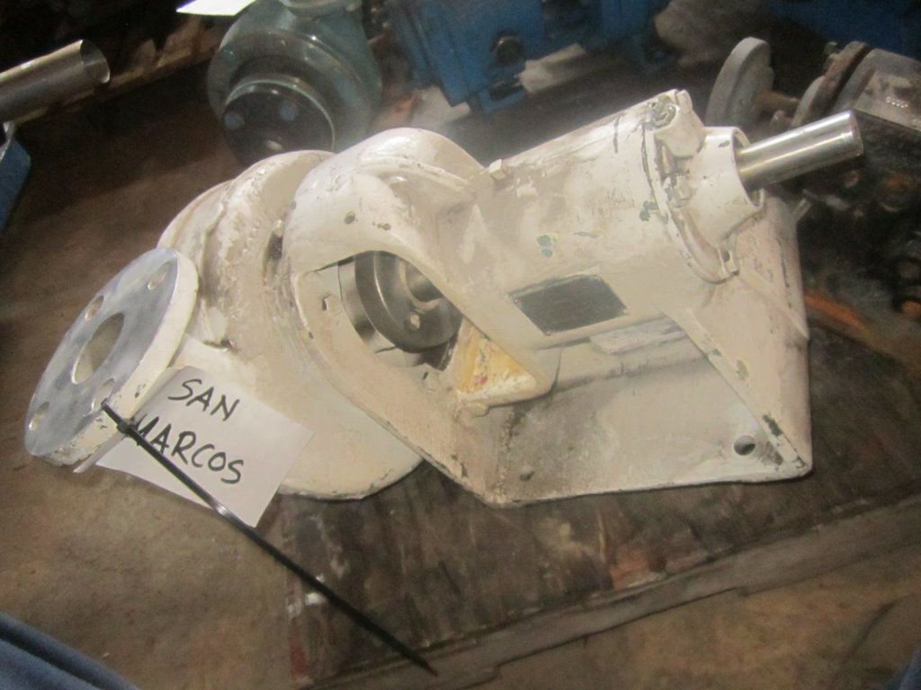 Worthington #2CNG74, D1 construction centrifugal pump, 3" inlet, 2" outlet, less drive - Image 1
