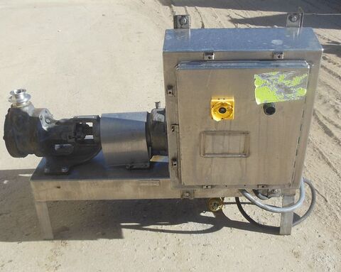 63 GPM, Viking #K124, centrifugal pump, 5 HP, 2" inlet, 2" outlet - Image 2