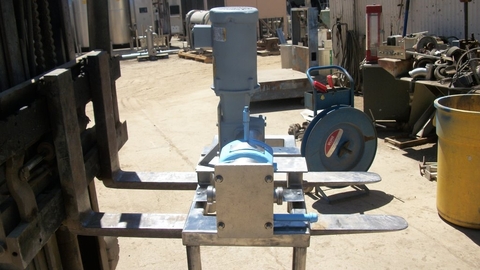 55 GPM, APV #3RU, Staionless Steel positive displacement pump, 1 HP, 1.5" inlet/outlet - Image 1