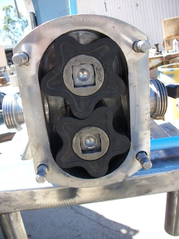 55 GPM, APV #3RU, Staionless Steel positive displacement pump, 1 HP, 1.5" inlet/outlet - Image 5