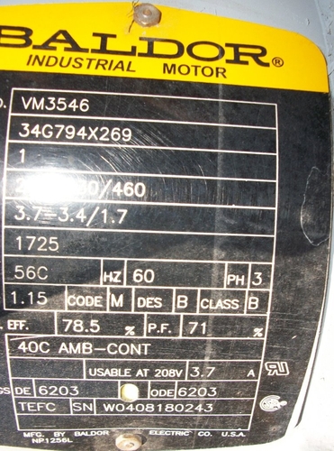 55 GPM, APV #3RU, Staionless Steel positive displacement pump, 1 HP, 1.5" inlet/outlet - Image 7