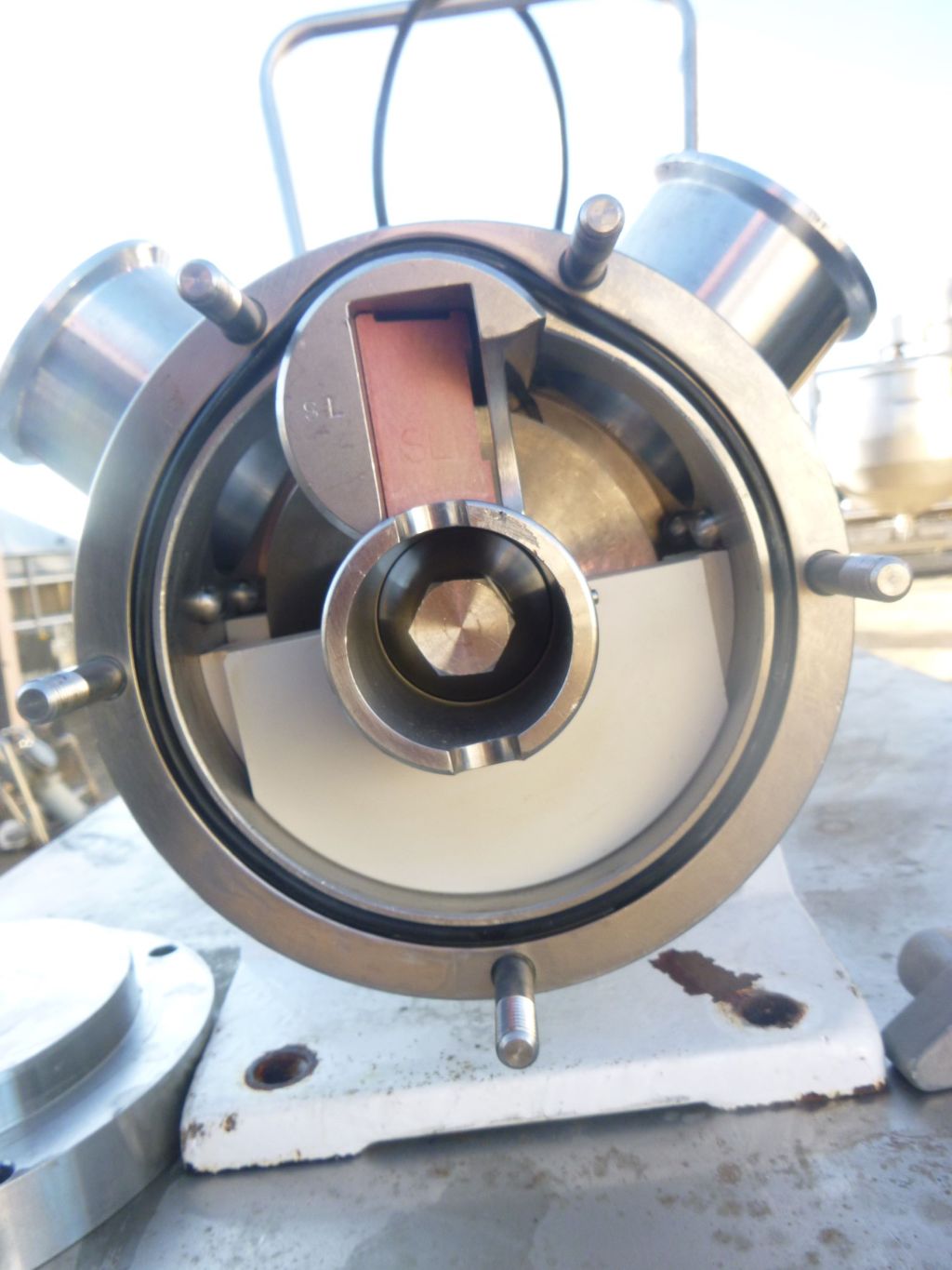 13 GPM, Sine #MR120NNTC, Stainless Steel positive displacement pump, 2 HP, 2" inlet/outlet - Image 4