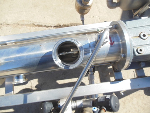 2.5" inlet x 2" outlet, Moyno, Stainless Steel progressive cavity pump w/rubber stator - Image 5