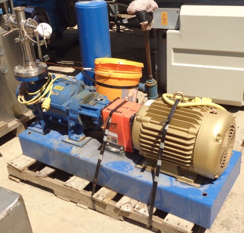 Nash #XL-45/7, VectraPak vacuum pump, 15 HP, includes silencer separator, 2013 - Image 1