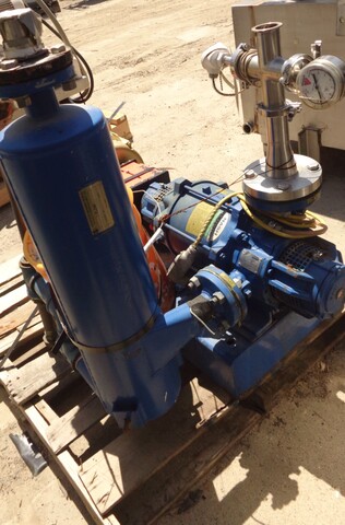 Nash #XL-45/7, VectraPak vacuum pump, 15 HP, includes silencer separator, 2013 - Image 3