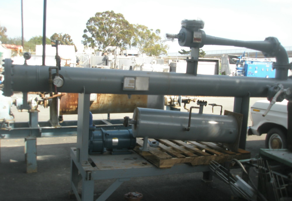 Croll Reynolds #S10, liquid ring vacuum pump, ejector pump, 7-1/2 HP, 1.5" inlet/outlet - Image 1