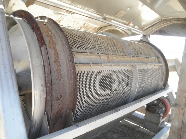 Odenberg, Stainless Steel rotary washer, 48" dia. x 7' long drum, hinged covers, less drive - Image 9