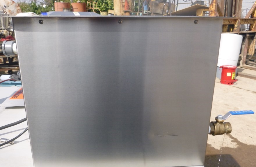 Crest #4HT-1014-6, ultrasonic washer, heated 4 gallon Stainless Steel tank w/generator, 250&deg;F - Image 4