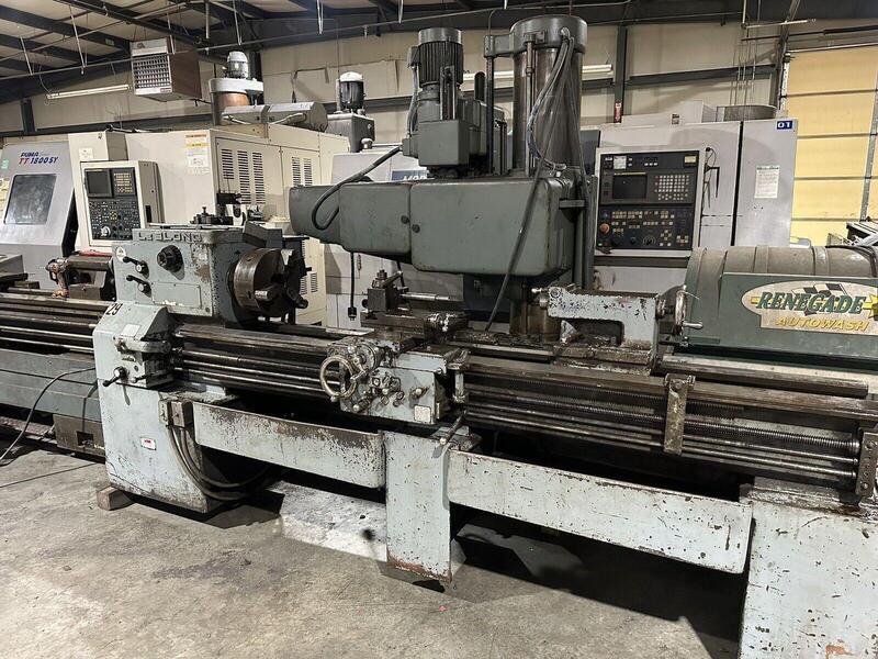 20" x 80" LeBlond #Regal, 12" chuck, 1.75" spindle bore, quick change toolpost, taper turning attach - Image 2
