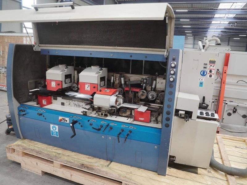 Weinig #Powermat-500, 6-head, feed-through moulder, 9-1/16" x 4-3/4" working capacity, 1-9/16" spindle - Image 4