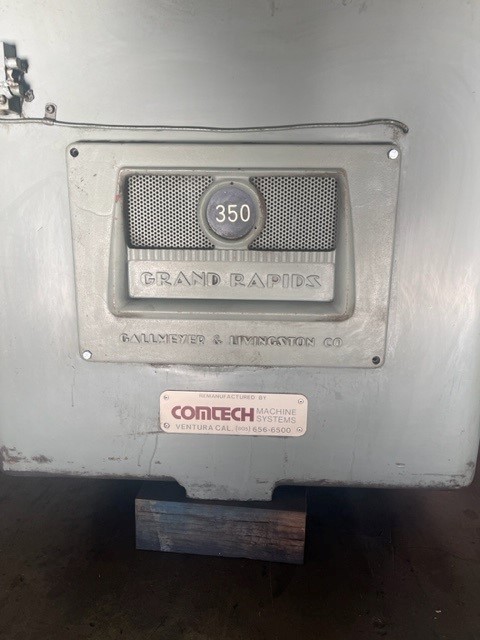 8" x 24" Gallmeyer & Livingston #350, Hydraulic Surface Grinder, 3-125 FPM, 12" x 1" x 3" wheel, #6989 #1 - Image 2