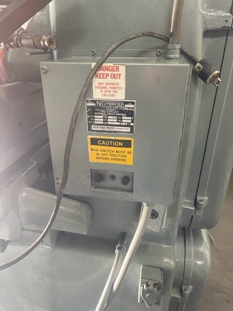 8" x 24" Gallmeyer & Livingston #350, Hydraulic Surface Grinder, 3-125 FPM, 12" x 1" x 3" wheel, #6989 #1 - Image 6