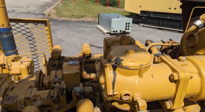 250 KW Caterpillar #G3408, Natural Gas generator set,open skid mounted, 120/240 Volts, 1164 hours, 1990 - Image 3