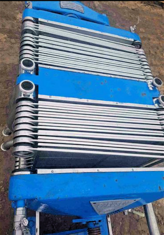 23" x 24" John Carlston Ltd, Stainless Steel plate & frame filter - Image 4