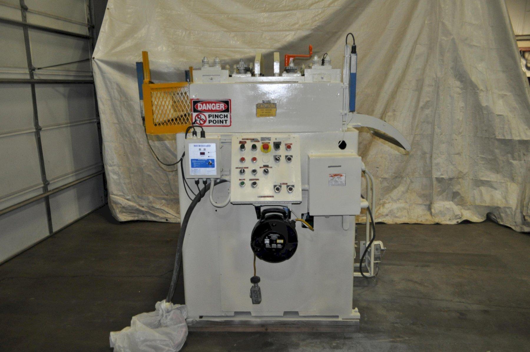 48" x .093" CWP #CWP48D11, 11 roll straightener, entry & exit pinch rolls, loop Control, 58" passline, 4.2" - Image 4