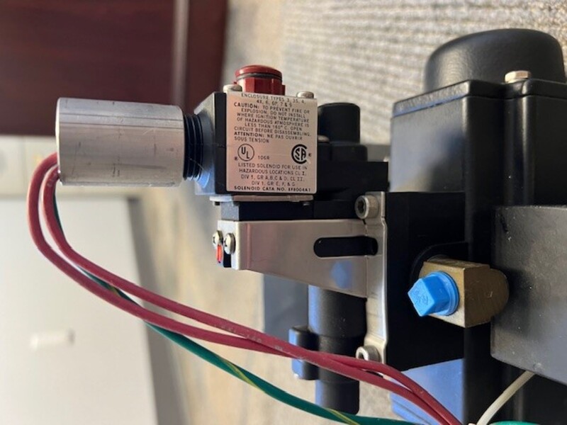 1/2" Keystone #79U-003U-A060-A00, pneumatic actuator, valve & switch - Image 5