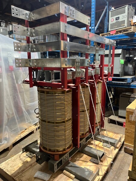 300 KVA 12470 Primary, 208Y/120 Secondary, 3 PH dry taps (2)2.5% A+BN C & C only - Image 2