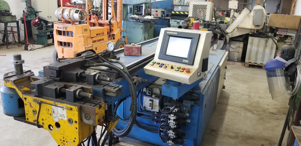 2" CSM #CNC50TSRJ, hydraulic multiple plane CNC tube bender, 2003 - Image 2