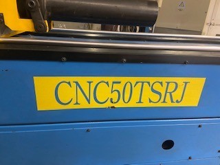 2" CSM #CNC50TSRJ, hydraulic multiple plane CNC tube bender, 2003 - Image 4