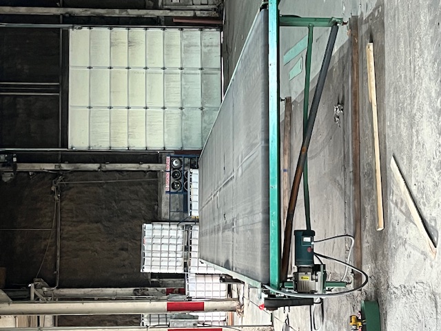 96" wide x 44' long, Belt Conveyor, variable speed, 2 HP, 480 V. - Image 2