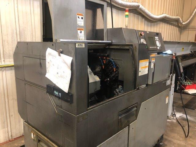 Citizen #K16VIIP, CNC swiss type lathe, .63" diameter, 7.87" length, Fanuc FS31i, LNS Express 220 magazine - Image 1