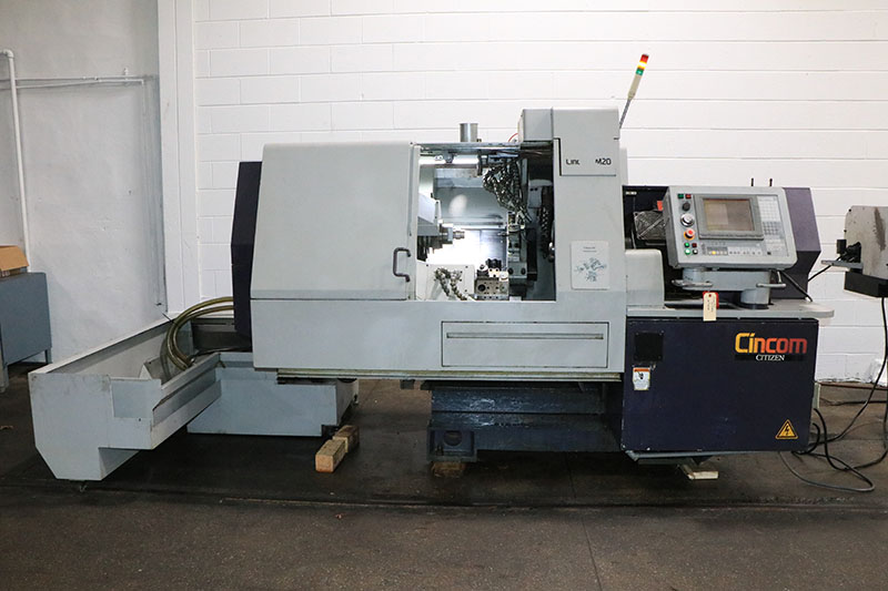 Citizen #M20III, CNC swiss type lathe, 0.75" diameter, CoolBlaster high pressure coolant, Cincom M6B, CAV - Image 3