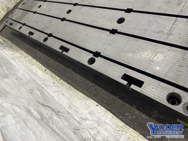 144" x 48" x 7", Midland Ross, T-slotted floor plates, cast iron - Image 3