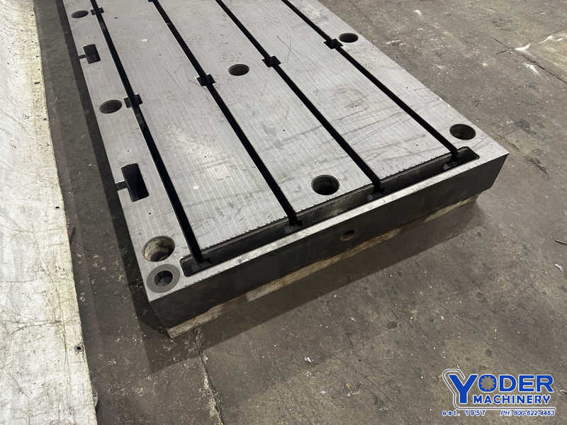 144" x 48" x 7", Midland Ross, T-slotted floor plates, cast iron - Image 4