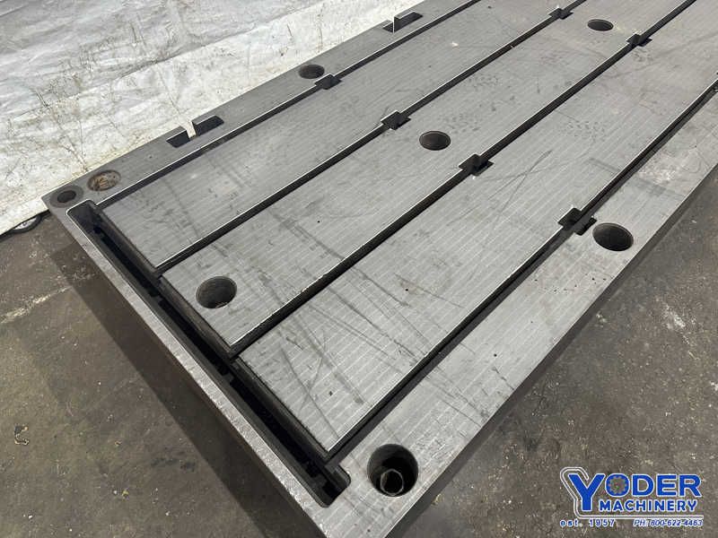 144" x 48" x 7", Midland Ross, T-slotted floor plates, cast iron - Image 6