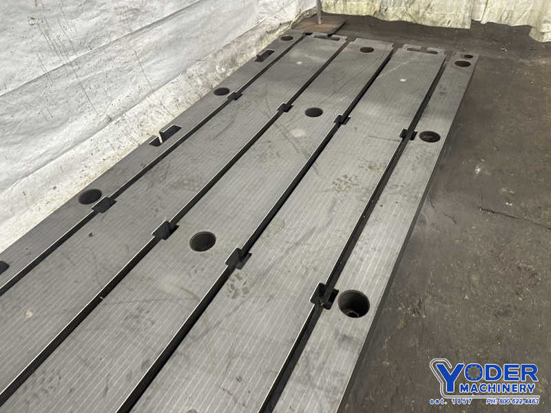 144" x 48" x 7", Midland Ross, T-slotted floor plates, cast iron - Image 7