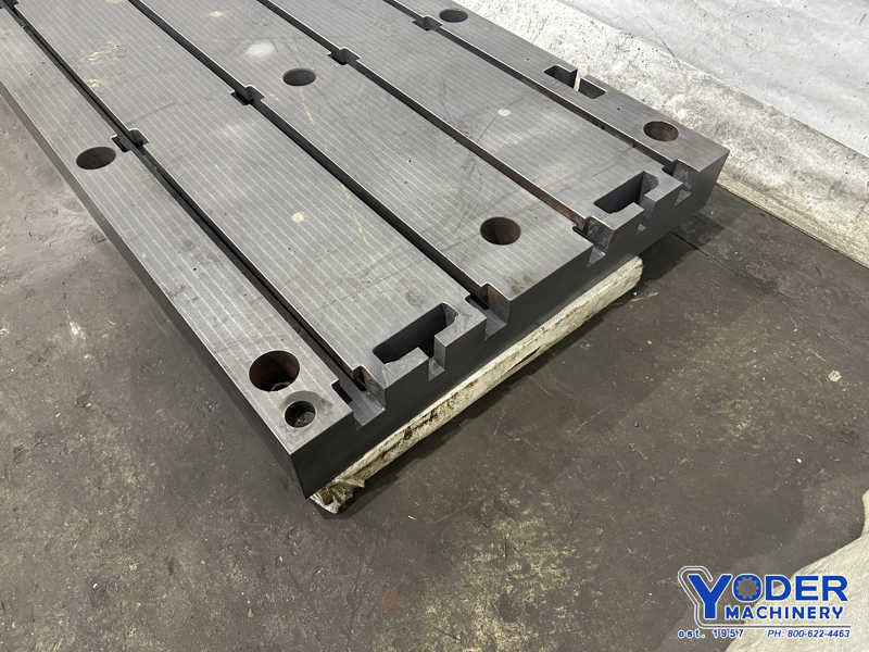 144" x 48" x 7", Midland Ross, T-slotted floor plates, cast iron - Image 8