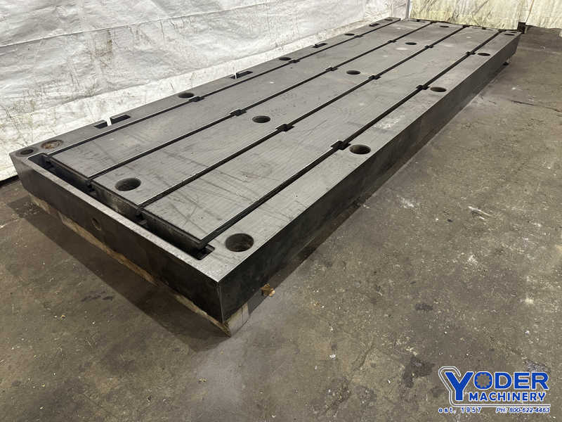 144" x 48" x 7", Midland Ross, T-slotted floor plates, cast iron - Image 10
