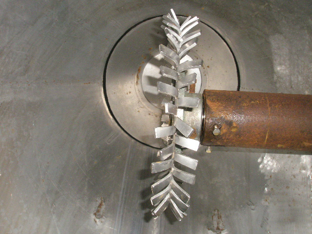 40 cu.ft. Gemco #Type-400, Conical Mixer, Stainless Steel, 7 HP, 24" opening, 10" outlet - Image 2