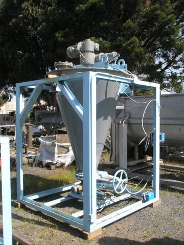 25 cu.ft. Nauta Mixer, Stainless Steel, 48" diameter x 72" deep, 10" outlet - Image 1