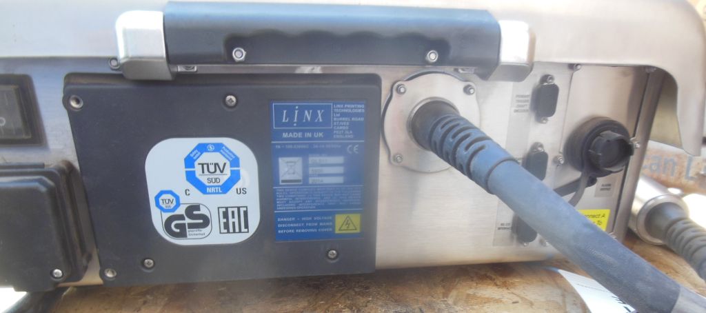 LINX #5900, Continuous Inkjet Coder Printer, 1433 FPM, 0.06" x 0.42" character H, 2014 - Image 4
