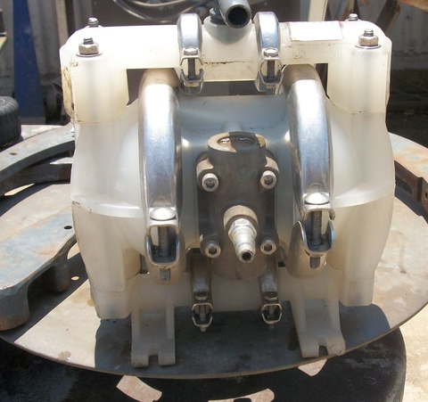 .5" Wilden #M1PT, Diaphragm Pump, PPL, 14 GPM, 1986 - Image 2