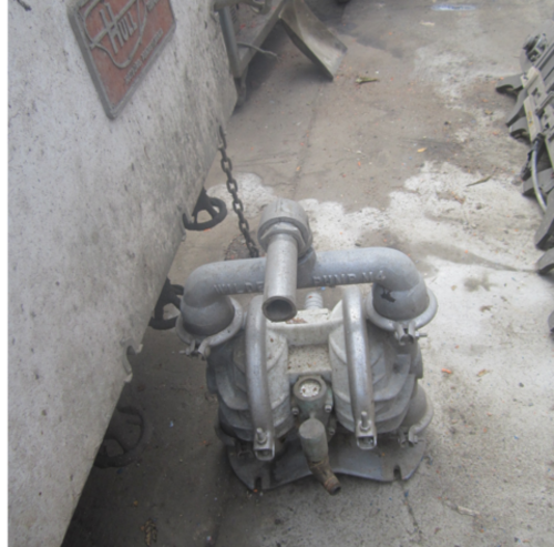 1.5" Wilden #M400/NE, Diaphragm Pump, Aluminum, 1.25" outlet, 20-70 GPM - Image 2