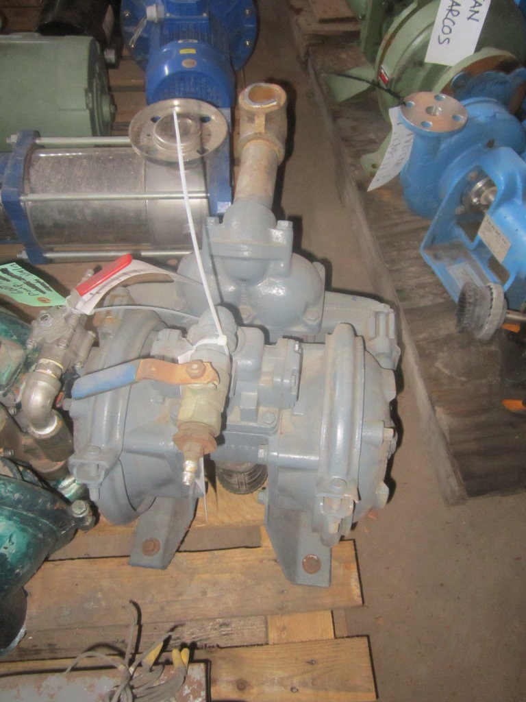 Sandpiper #SB-1-1/2-A, Diaphragm Pump, Stainless Steel - Image 3