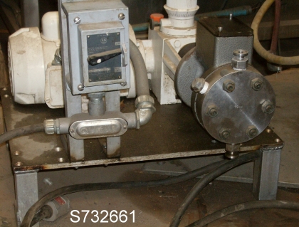 Precision Scientific #14721-111, Chemical Pump, 10 GPH @ 35 PSI, 1/3 HP, 115 V. - Image 1