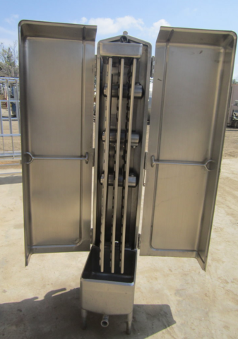 48" x 12" Mojonnier #434, Plate Chiller, 3 plates, Ammonia - Image 2