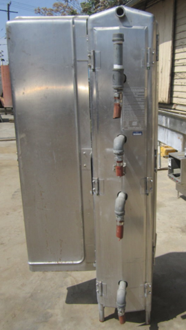 48" x 12" Mojonnier #434, Plate Chiller, 3 plates, Ammonia - Image 3