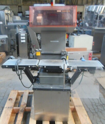 Garvens #SL-3PM, Self-Acting Checkweigher, 3.3 lb., 8" width x 48" L conveyor, 220 V, 1998 - Image 1