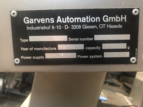 Garvens #SL-3PM, Self-Acting Checkweigher, 3.3 lb., 8" width x 48" L conveyor, 220 V, 1998 - Image 7