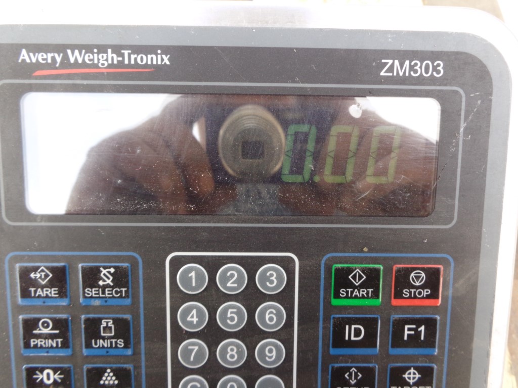 Avery Weigh-Tronix #ZM303-SD1, Programmable Scale, 13-3/4" x 12-1/4" S/S Platform - Image 3