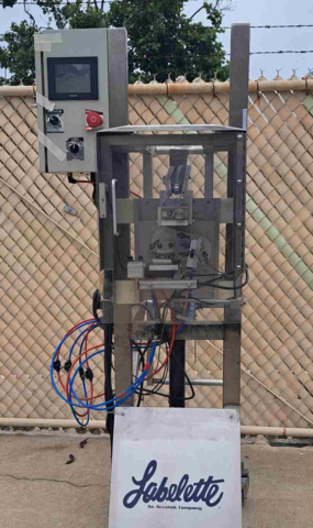 Accutek #42-TEB-001, automatic shrink sleeve tamper evident band sealer, 65 bottles/minute - Image 1