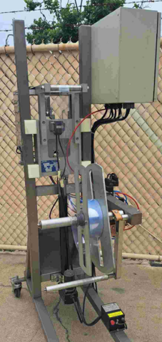 Accutek #42-TEB-001, automatic shrink sleeve tamper evident band sealer, 65 bottles/minute - Image 4