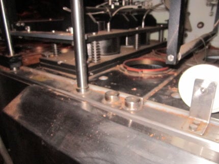 Pryor #99MC-HS/2, Tray Sealer, (22) 5.5" diameter trays, 1 HP, 1760 RPM, 230/460 V - Image 8