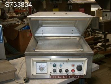 Multivac #A300/16, Vacuum Sealer, single chamber, tabletop, 18" x 14" x 5" deep chamber, 0.9 kW, 110 V, 1987 - Image 1