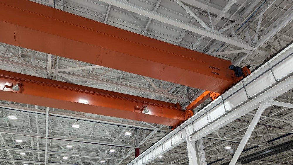 100/15 Ton, Ace, 96'0" Span, 26' lift, class D, radio/pendant, VFD all motions, 2012, rotating hook block - Image 8